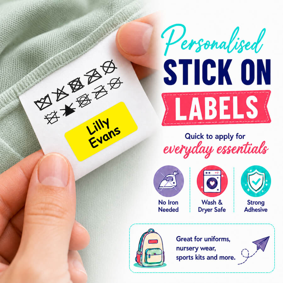 Design Your Own Custom Name Labels
