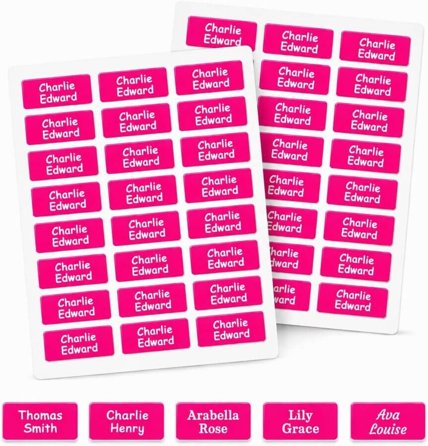 Personalised Kids Labels