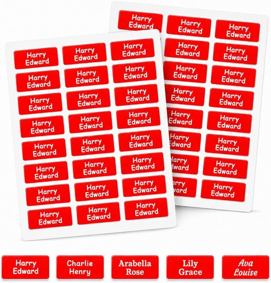 Kids Personalised Stickers