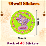 Sparkling Diwali Stickers