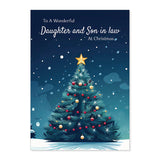 xmas cards for daughter in law  and son