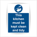 Kitchen Sign Sticker