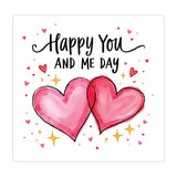 Happy You and Me Day Card