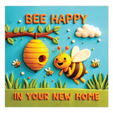 Bee Happy New Home Card