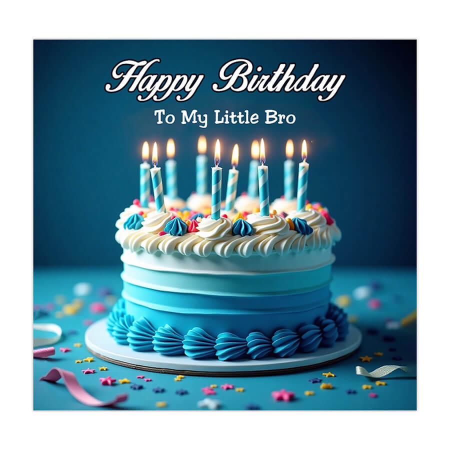 Little Brother Birthday Card