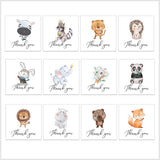 Animal-Themed Thank You Cards
