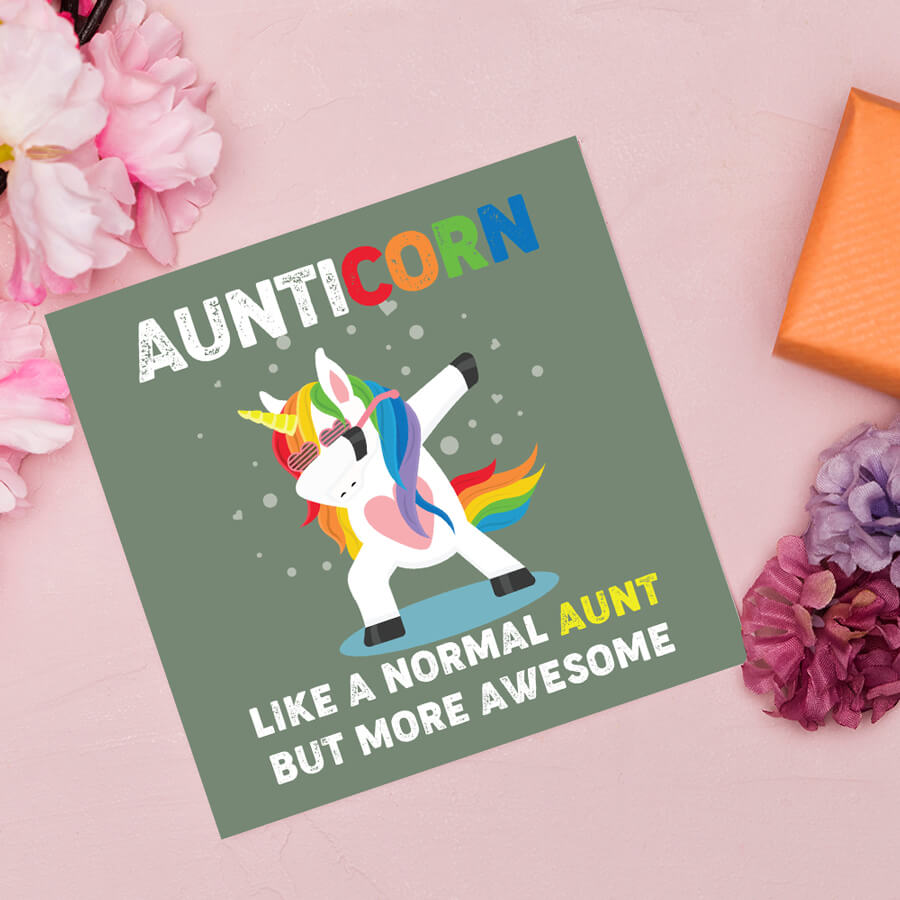Unicorn Greeting Card