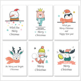 Animal Christmas card