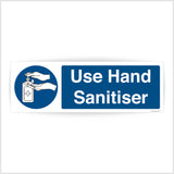 Use Hand Sanitiser Sign Sticker