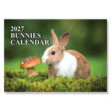 Bunny Calendar 2027 – 12-Month - Wall Planner - A3