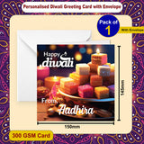 Personalised Diwali Festival of Lights Card