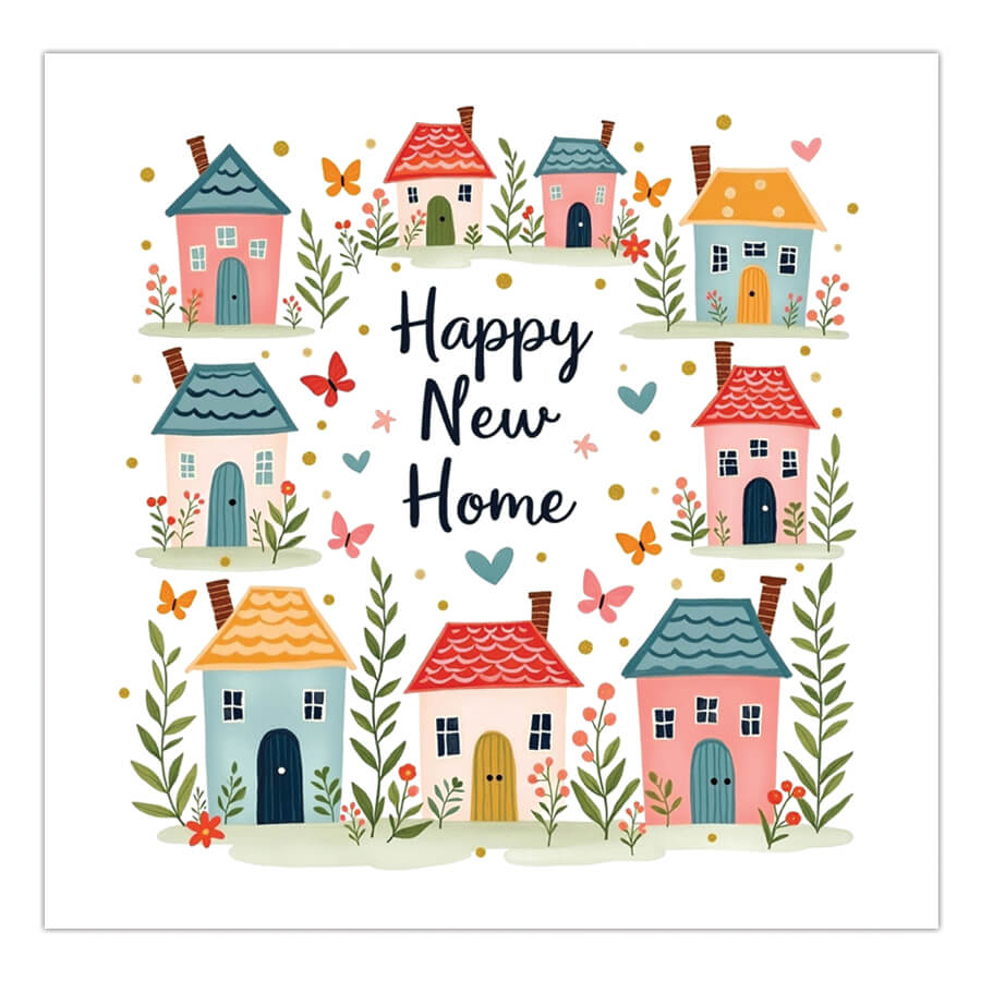 Happy New Home Card