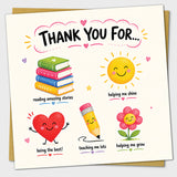 teacher thank you card
