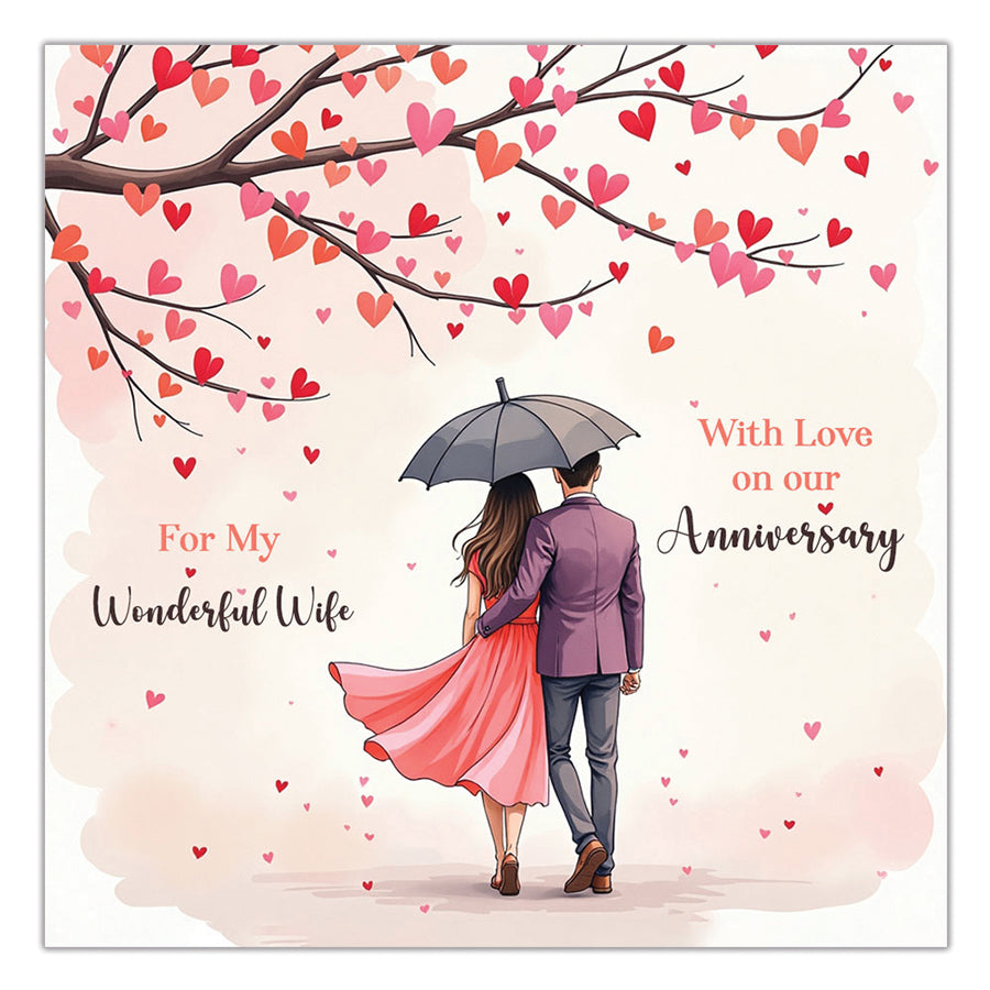 Wedding Anniversary Card for Wife