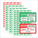 Pat Test Labels