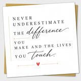 thank you card
