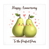 happy anniversary to the perfect pair card with envelope