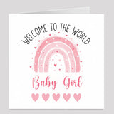 Welcome to the World Girl Card