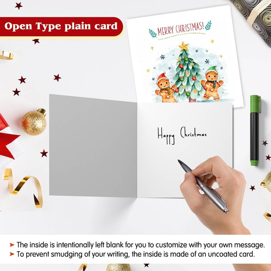 Blank Christmas cards