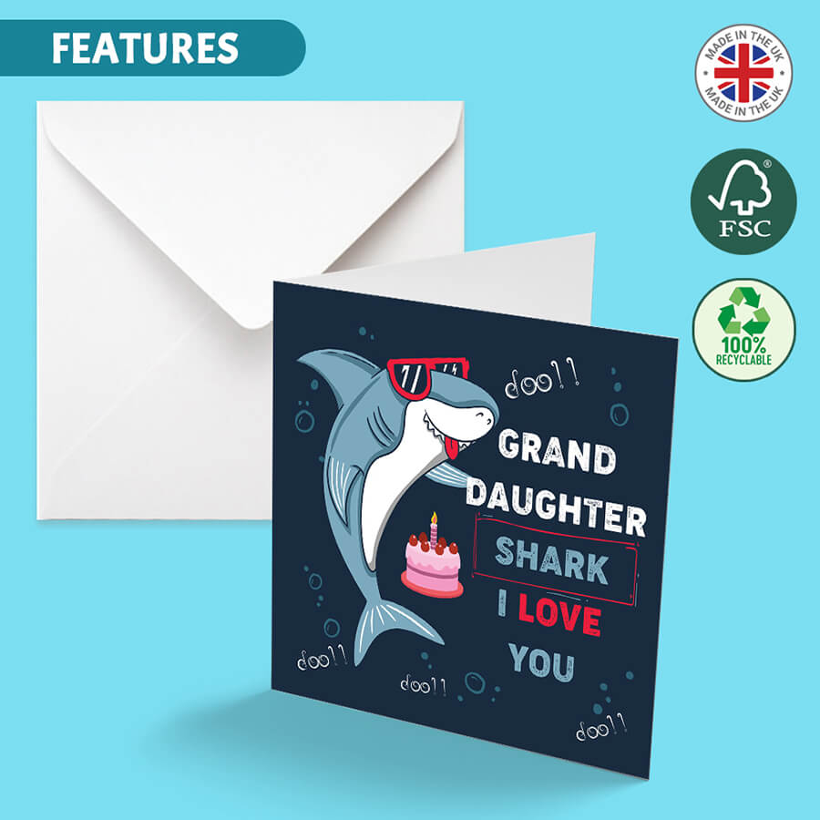 Shark-Themed Greeting Cards