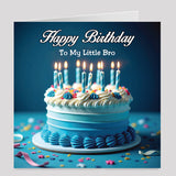 brother birthday card