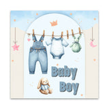 New Baby Boy Greeting Card
