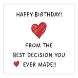 Funny Partner Birthday Card
