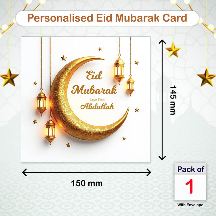 Card for Eid Mubarak
