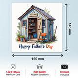 Personalised Father's Day Card - Shed