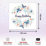 Elegant Floral Design Greeting Card for Women