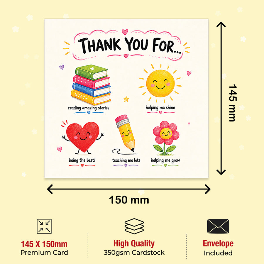 teacher thank you
