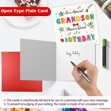 Colorful Text Birthday Greeting Card