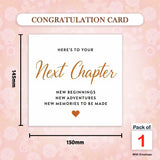 Best of luck card with cheerful message