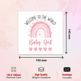 Pink Rainbow FSC card