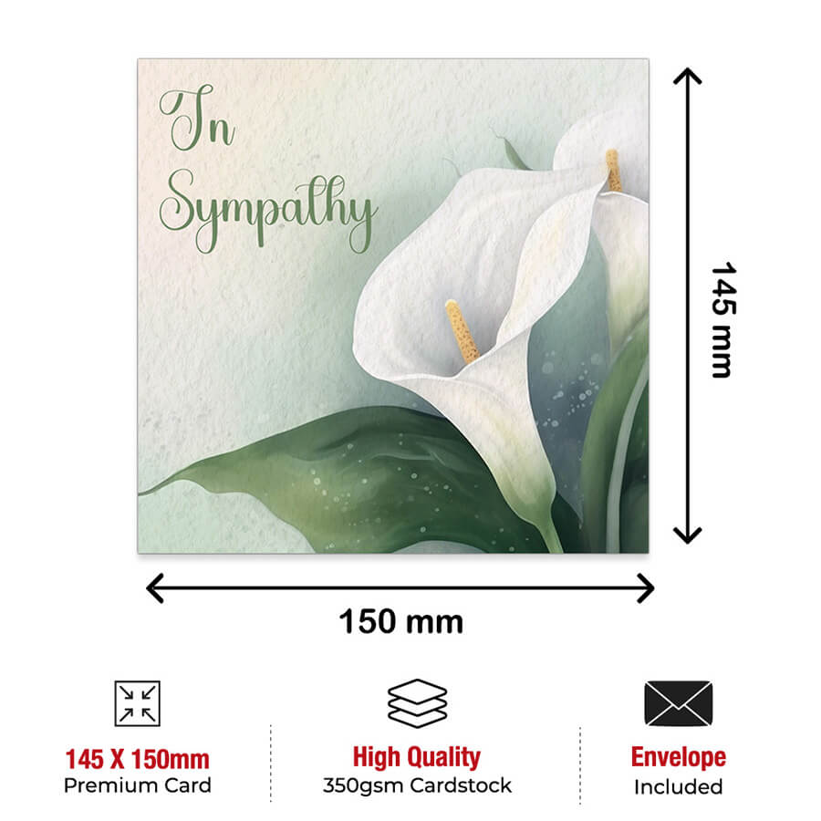 deepest sympathy card