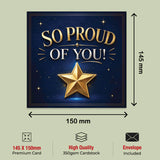 congratulations greeting card FSC certified