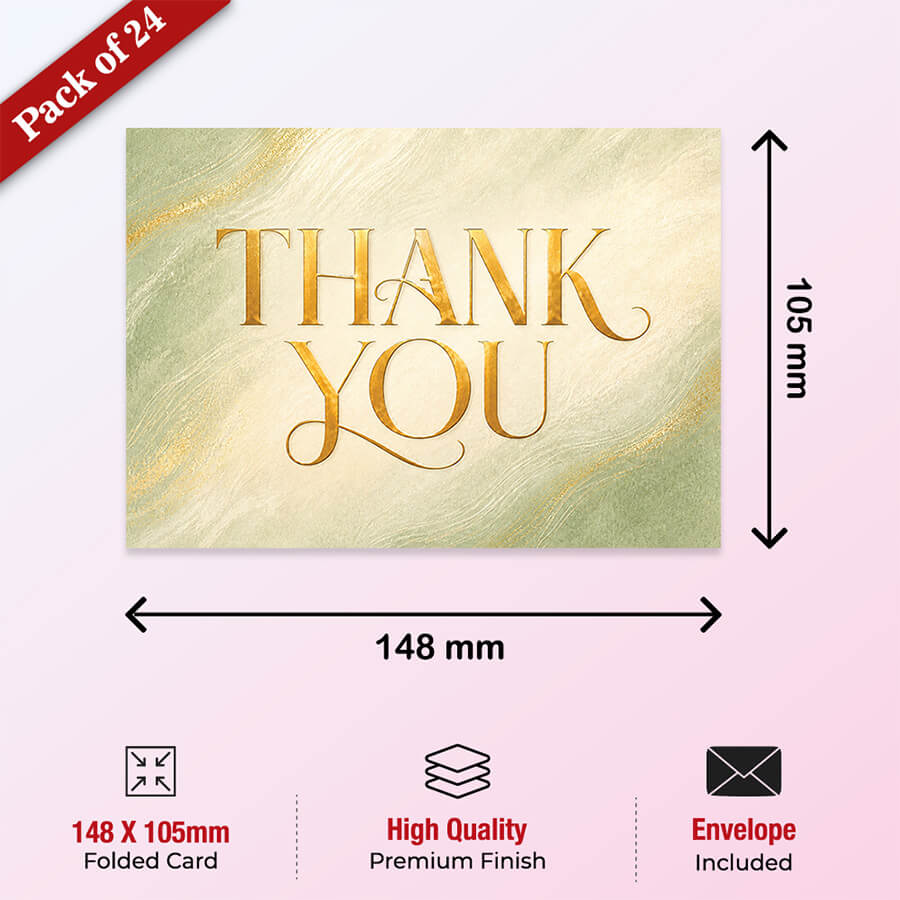 thank you cards pack
