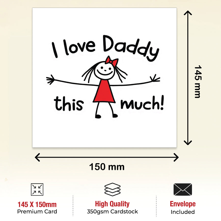 cute fathers day card
