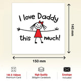 cute fathers day card
