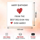 Humorous Romantic Card for Boyfriend or Girlfriend