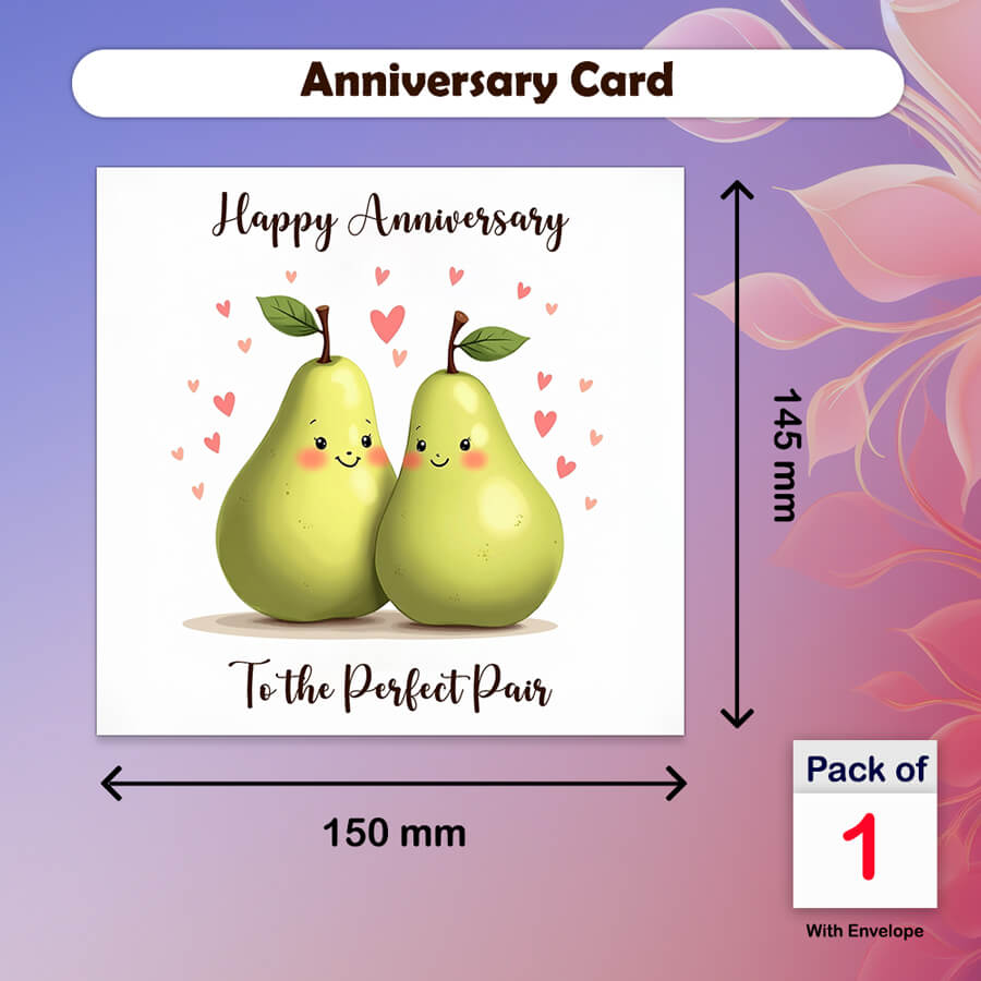 anniversary card for couples FSC greeting card