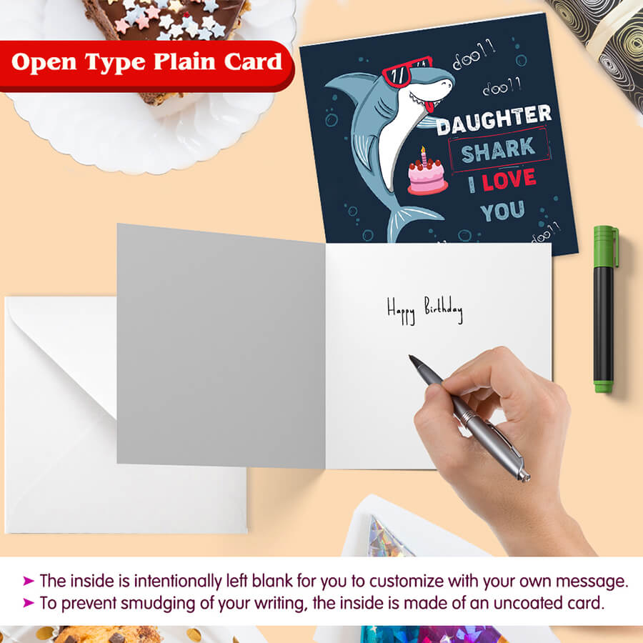 Shark-Themed Greeting Cards
