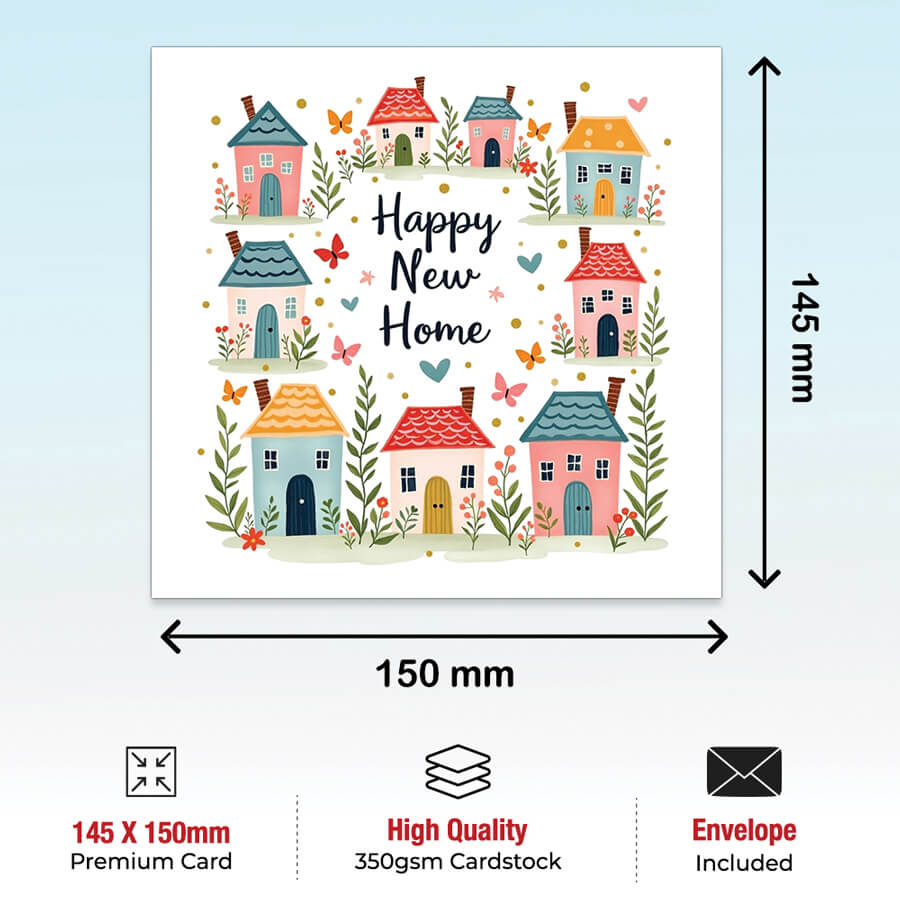 New Home Greeting Card