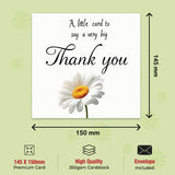 Premium teacher thank you greeting card
