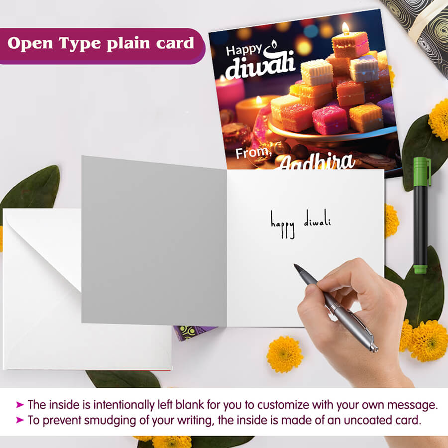 Personalised Diwali Festival of Lights Card