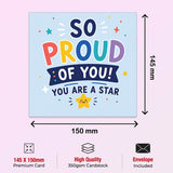 exam congratulations card with envelope