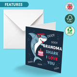 Shark-Themed Greeting Cards