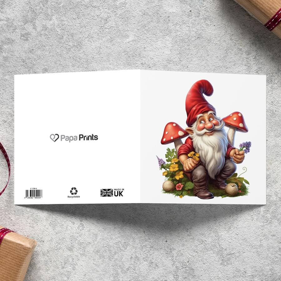 Gnome cards for holiday cheer