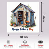 Dad shed greeting card