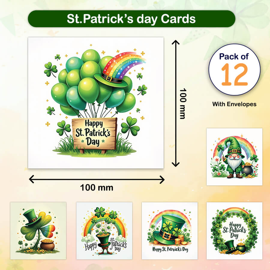 Festive St Patrick’s Day greeting cards